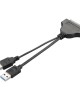USB 3 0 to SATA 3G USB Easy Drive Cable  Cable Length  15cm