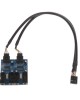 9 Pin USB 2 0 Desktop Computer 1 to 4 Pin Extension Cable Breakout Connector