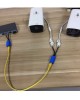 2 Sets RJ45 Network Signal Splitter Upoe Separation Cable  Style  U  02 3 Crystal Heads   1 Female