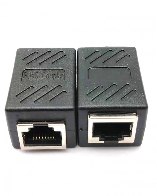 10 PCS Network Straight  through Head RJ45 Network Cable Connector Butt Joint 8P8C Shielded Double  pass Head