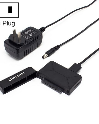 Olmaster External Notebook Hard Drive Adapter Cable Easy Drive Cable USB3 0 to SATA Converter  Style  Hard Disk Dedicated  Size  3 5 Inch  US Plug