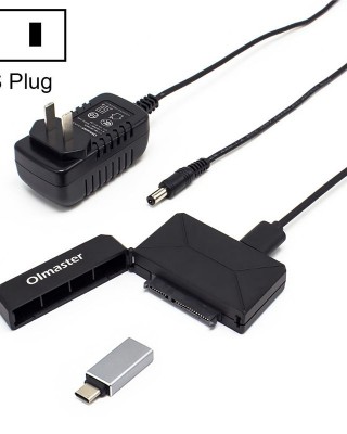 Olmaster External Notebook Hard Drive Adapter Cable Easy Drive Cable USB3 0 to SATA Converter  Style  Hard Disk   Type  C Adapter  Size  3 5 Inch  US Plug
