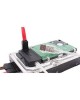 YP009 Three  Purpose USB to IDE SATA Easy Drive Cable Hard Disk Drive Data Cable with Power Supply  UK Plug Set