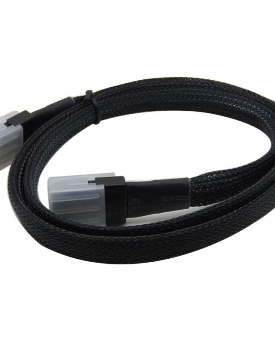 SAS36P SFF  8087 to SAS36P Cable Motherboard Server Hard Disk Data Cable  Color  Black 0 7m